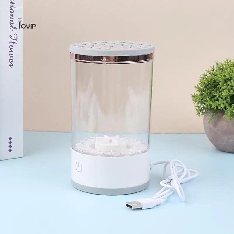 Automatic Makeup Brush Cleaner